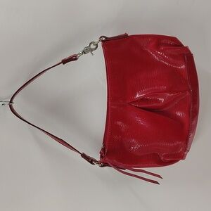 Victoria's Secret Red PATENT LEATHER Shoulder Bag Vintage